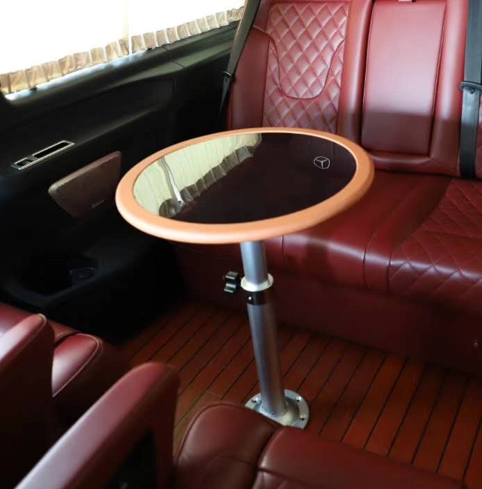 round van back seat vip food card rooj