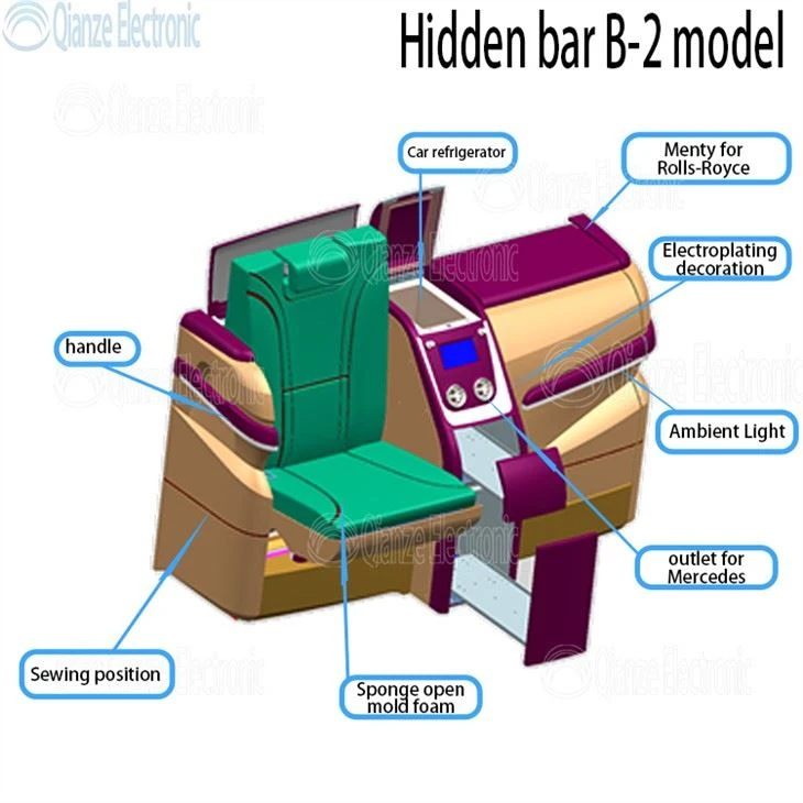 High Matched Hidden Bar Partition Nrog Folding Rooj Rau Benz Vito V Class Sprinter