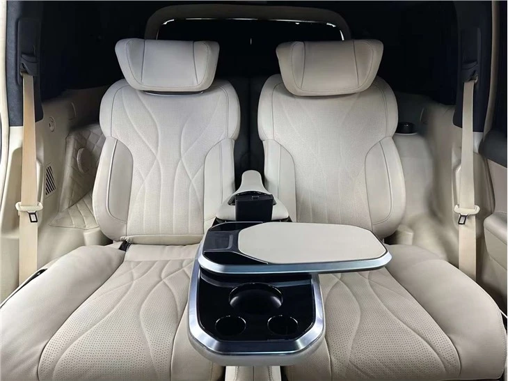 Toyota Prado Modified Khoom kim heev rear Central Armrest nrog lub rooj me me VIP rooj