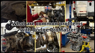 Dab tsi yog teeb meem tshwm sim nrog Dodge ProMaster